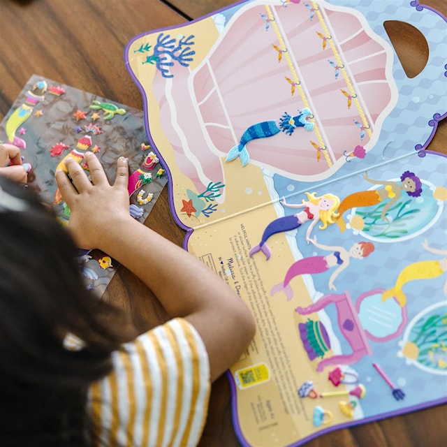 Produktbilde 3 for Reusable Puffy Stickers Mermaid Melissa & Doug