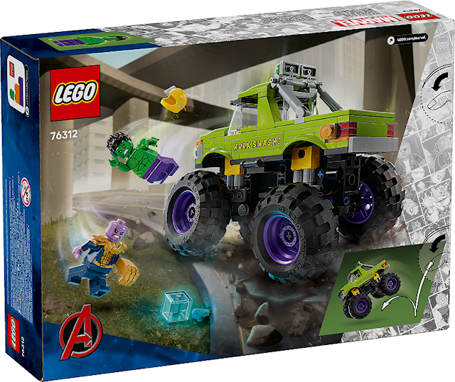 Produktbild 3 för Hulktrucken mot Thanos LEGO® Super Heroes (76312)