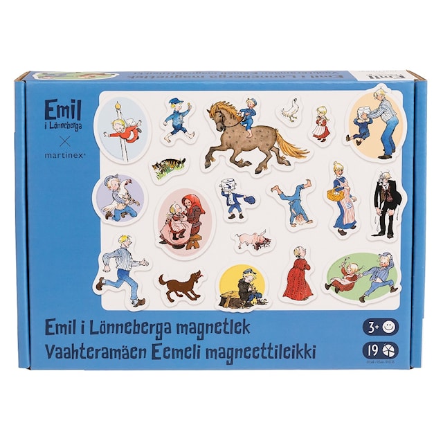 Produktbilde 3 for Emil Magnetlek 19 Deler