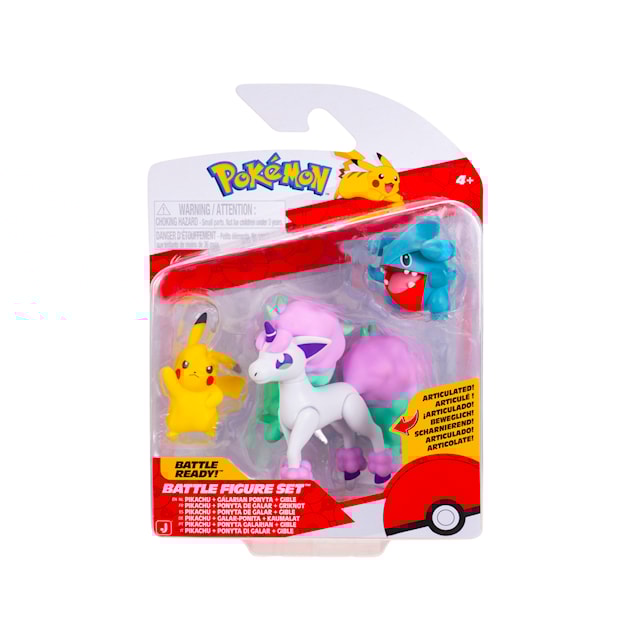 Tuotekuva 5 - BATTLE FIGURE 3 PK PIKACHU/GIBLE/PONYTA POKÉMON