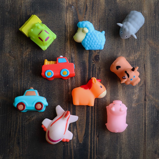 Produktbilde 2 for Badeleker Bondegårdsdyr + Trafikk, Rätt Start