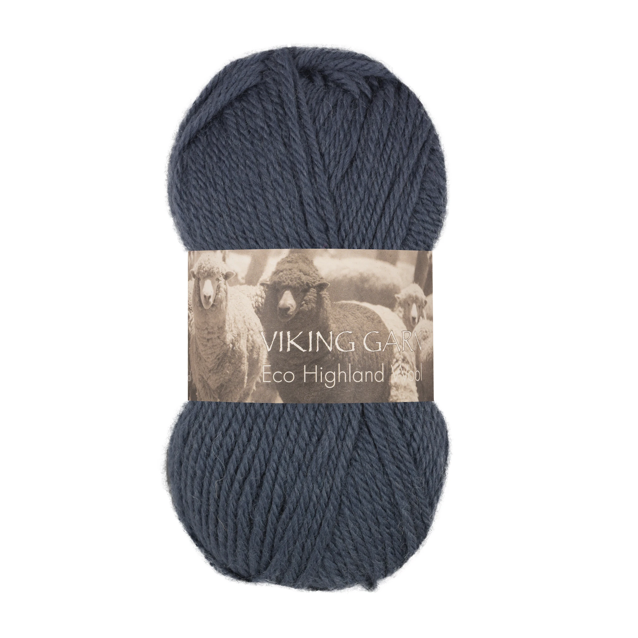 Produktbild för Eco Highland Wool Garn 50 g Viking Garn