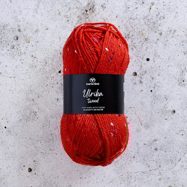 Ulrika Tweed Villasekoite 50 g Harissa 007 Svarta Fåret