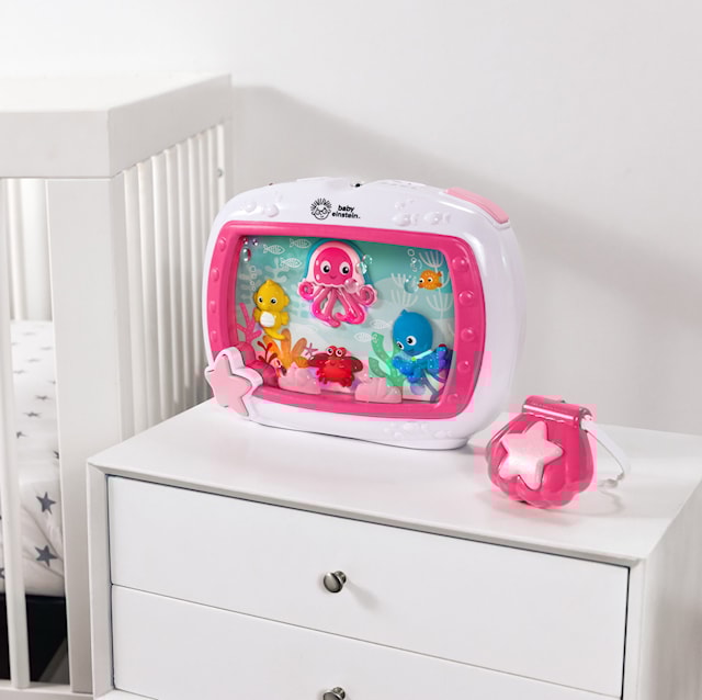 Produktbilde 3 for Sea Dreams Soother™ Aktivitetsanheng med lyd - Rosa Baby Einstein