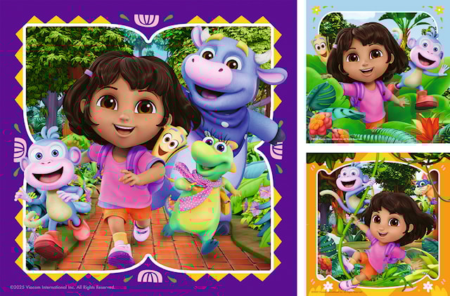 Produktbilde 2 for Dora Utforskeren 3x49p Ravensburger