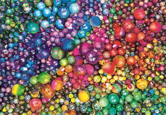 Tuotekuva 2 - Palapelit CB High Quality Collection Colorboom Marbles 1000 palaa, Clementoni