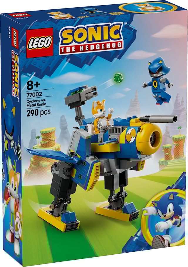Tuotekuva 1 - Cyclone vastaan Metal Sonic LEGO® Sonic the Hedgehog™ (77002)