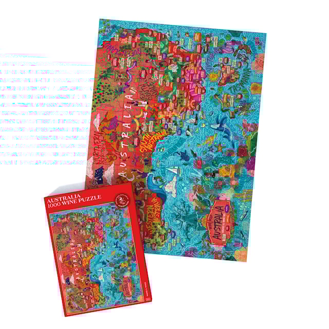 Produktbild 3 för Vinpussel -  Austalien 1000 bitar, Water and Wines