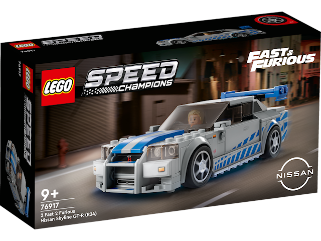 Tuotekuva 1 - 2 Fast 2 Furious Nissan Skyline GT-R (R34) LEGO® Speed Champions (76917)