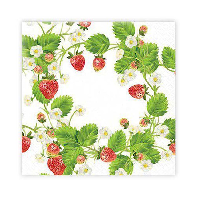 Tuotekuva 1 - Kahvilaput Mansikat 20-pack Gullers