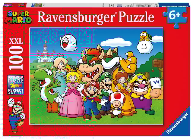 Produktbild 1 för Super Mario Fun Pussel 100 bitar Ravensburger
