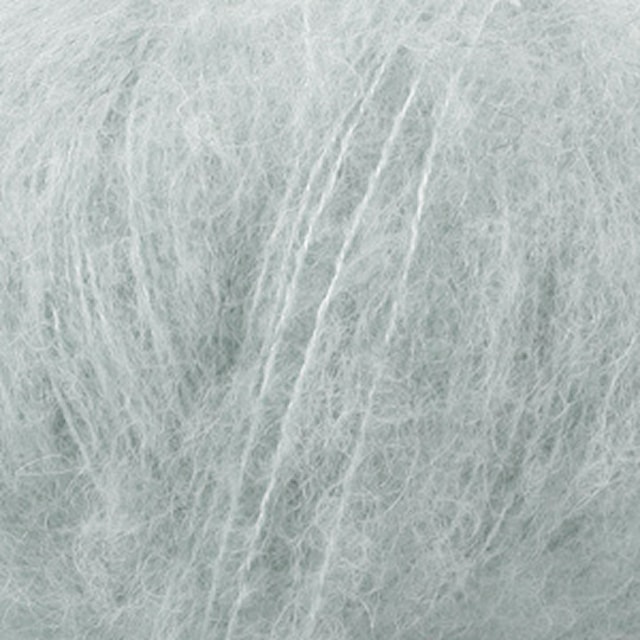 Brushed Alpaca Silk 25 g light grey green 14 Drops