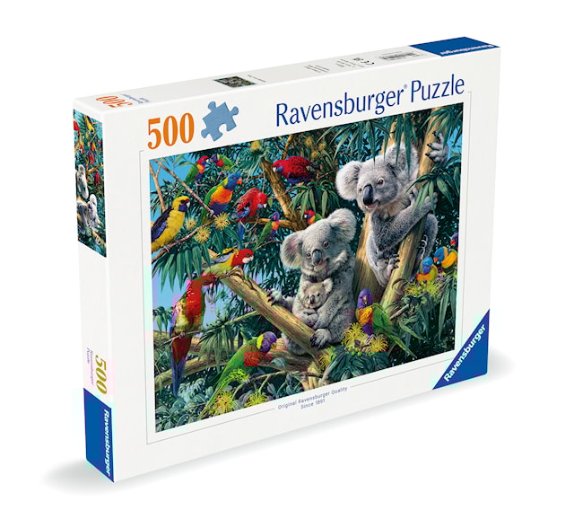 Produktbild 5 för Koalas In A Tree Pussel 500 bitar, Ravensburger
