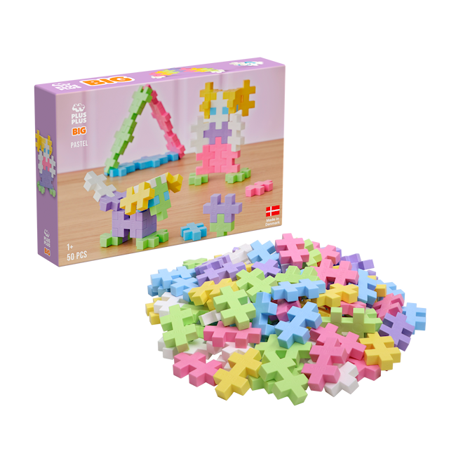 Produktbilde 2 for Plus-Plus BIG Pastel 50 deler