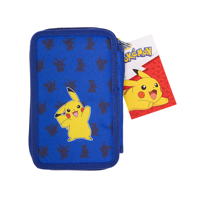 Produktbilde 4 for Pokémon Dobbelt pennal med innhold