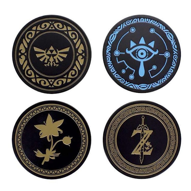 Zelda Drinkunderlägg i Metall 4-pack
