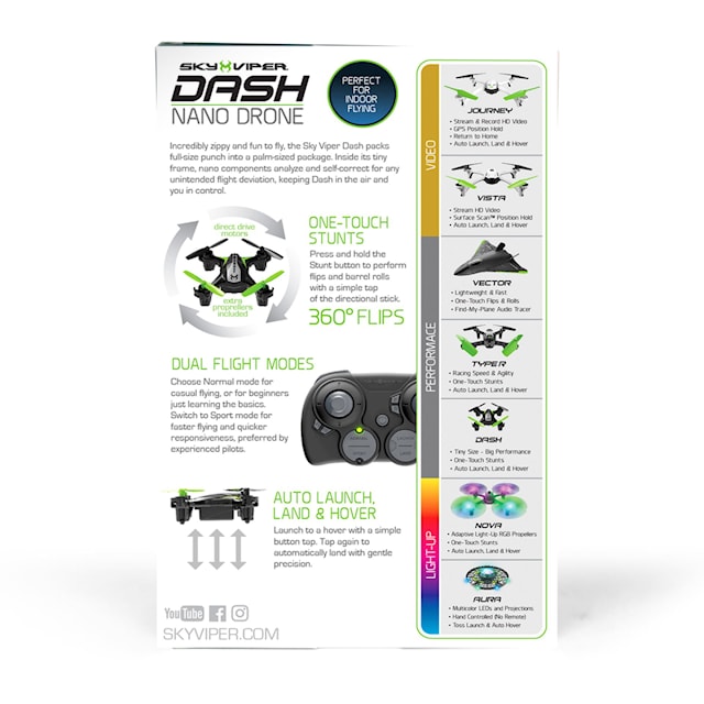 Produktbild 2 för Dash Nano Drone Sky Viper
