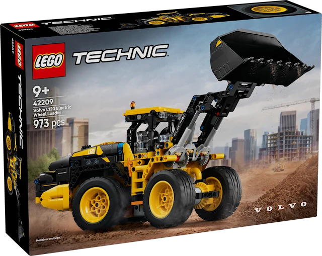 Tuotekuva 1 - Volvo L120 Electric ‑pyöräkuormaaja LEGO® Technic (42209)