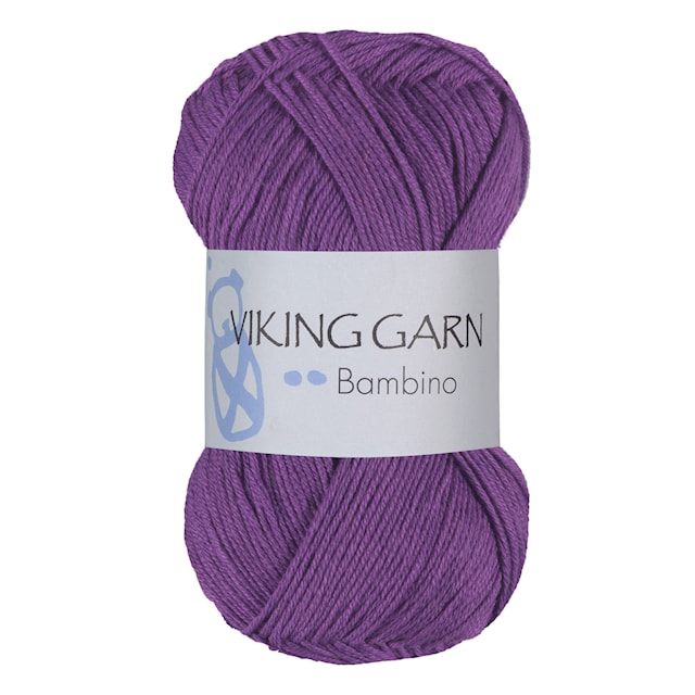 Bambino 50 g Liila 469 Viking Garn