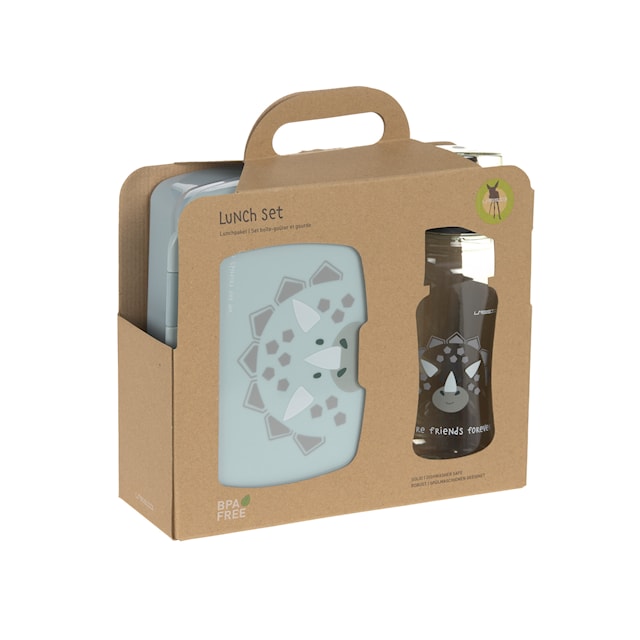 Tuotekuva 2 - Lounasrasia ja juomapullo About Friends Dino Vihreä Lässig