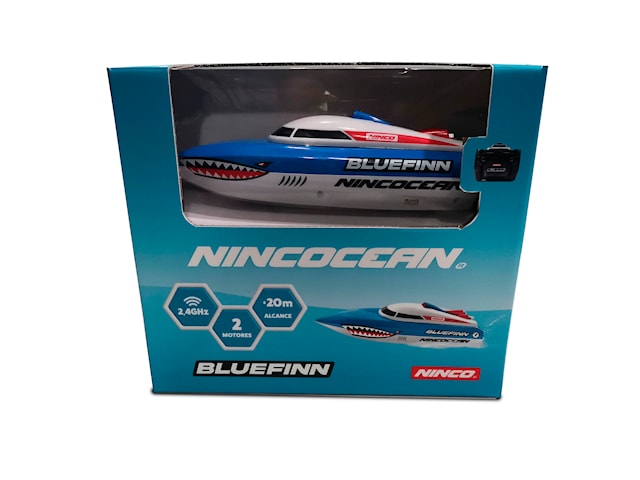 Produktbild 2 för Nincocean Radiostyrd Bluefinn Båt Ninco