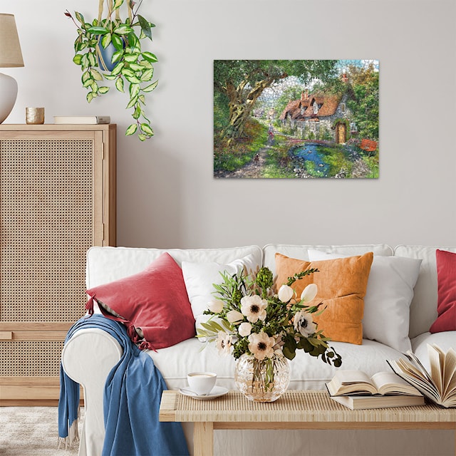 Produktbild 4 för Pussel Flower Hill Lane 1000 bitar, Ravensburger