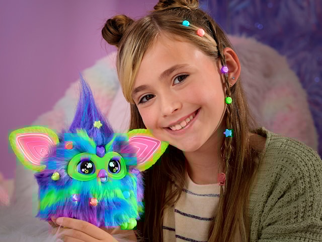 Produktbild 3 för Furby Interaktiv Leksak Galaxy Glow in the Dark (EN)