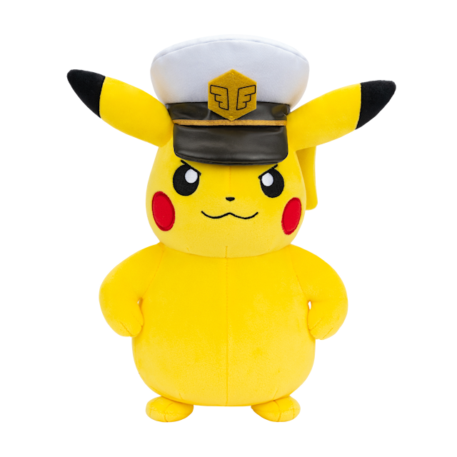 Produktbild 1 för Kapten Pikachu Gosedjur 20 cm Pokémon