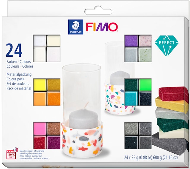 Produktbild 1 för FIMO Lera Effect Colour 24-p Staedtler