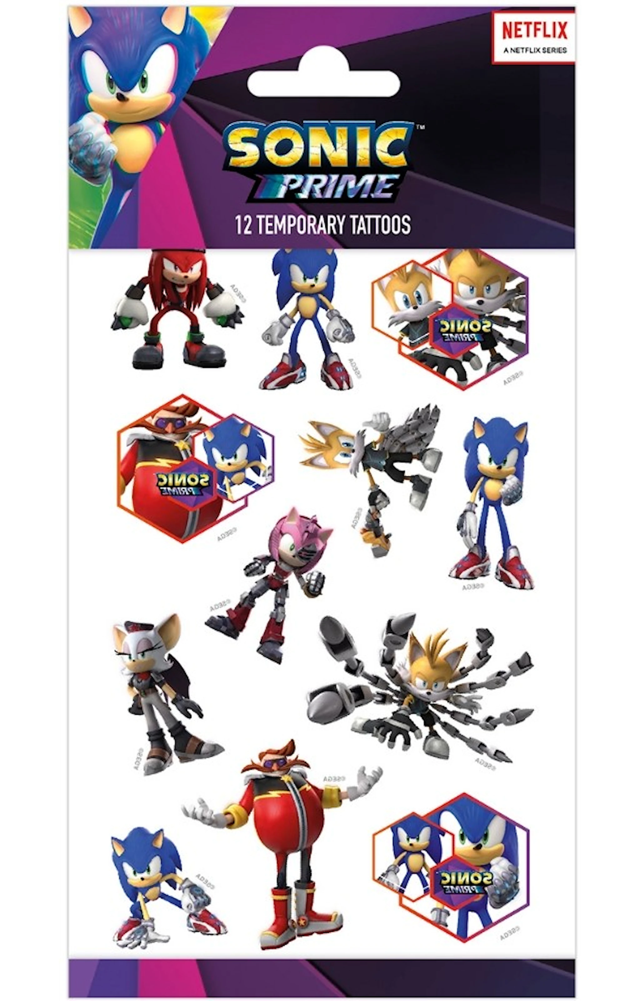 Tuotekuva ille Tatuoinnit Sonic 1 arkki