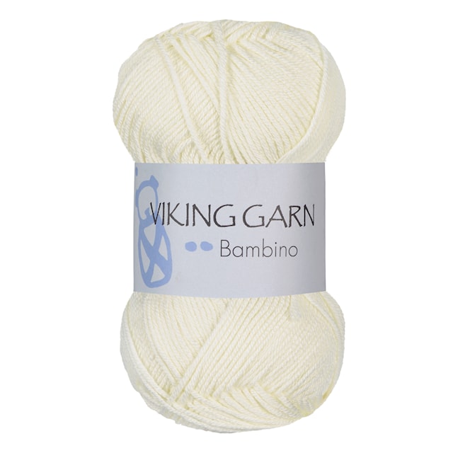 Bambino 50 g Naturhvit 402 Viking Garn