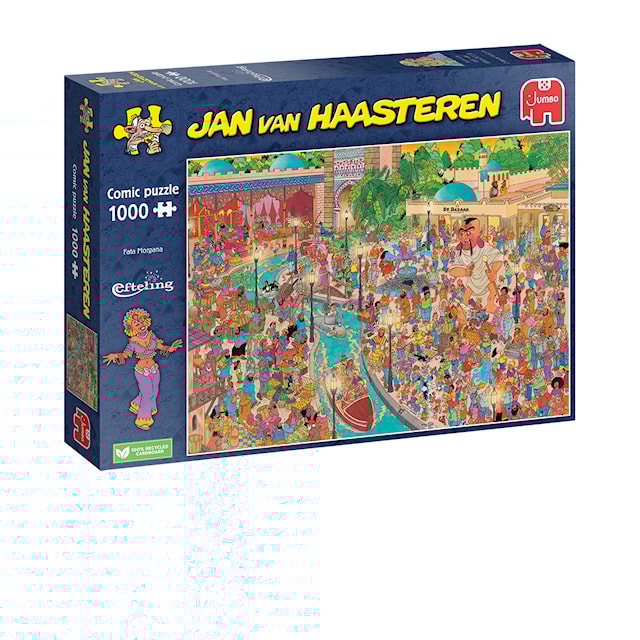 Produktbilde 4 for Jan Van Haasteren Efteling Fata Morgana Pussel 1000 bitar, Jumbo