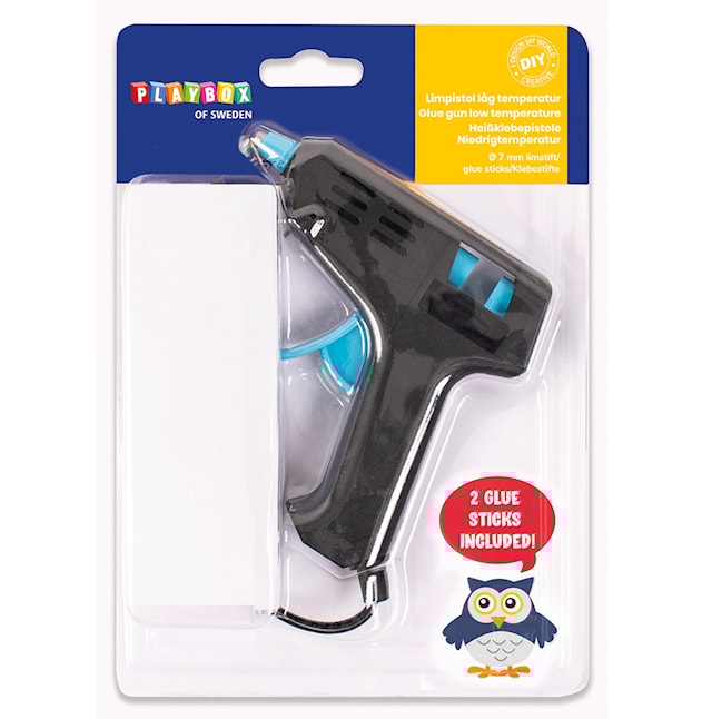 Limpistol Liten ø 7 mm Lågtemperatur, Playbox