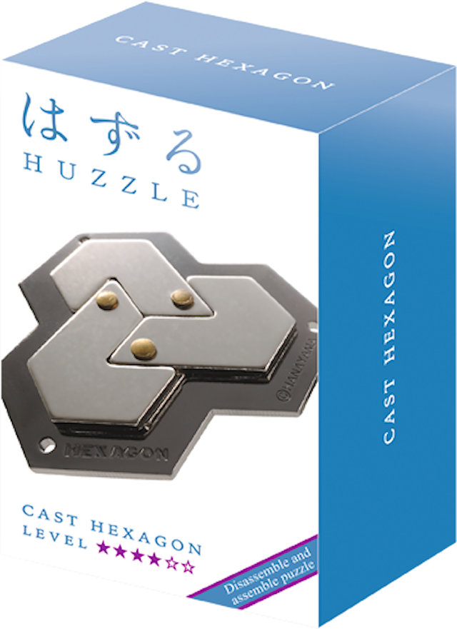 Tuotekuva 1 - Huzzle Cast Hjärngympa nivå 4: Hexagon