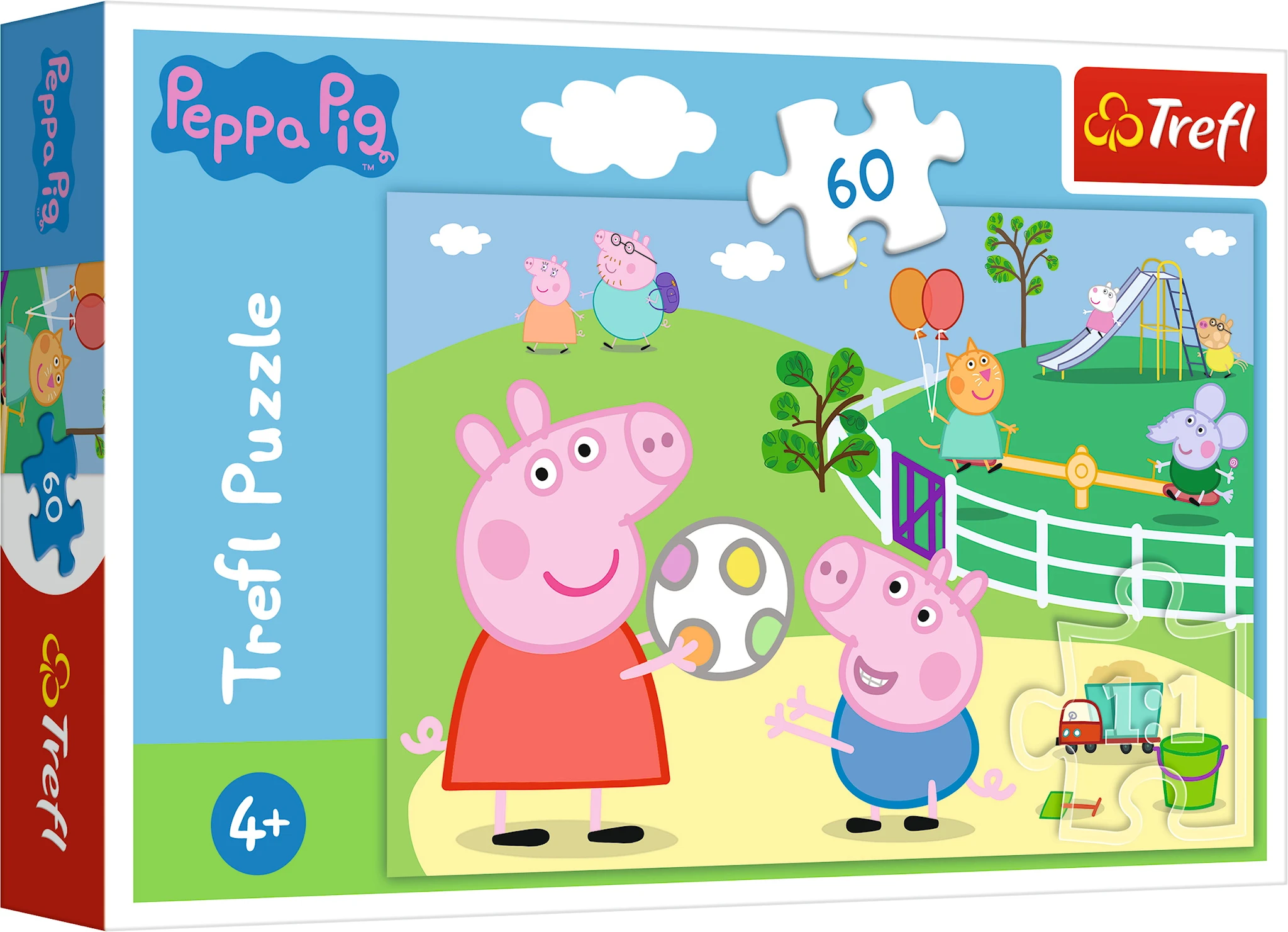 Produktbilde for Puslespill Peppa Gris 60 brikker, Trefl