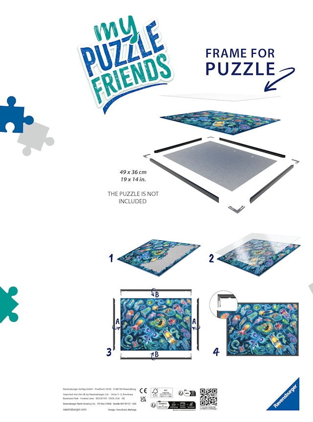 Produktbild 2 för Pusselram för 500 bitar, Ravensburger