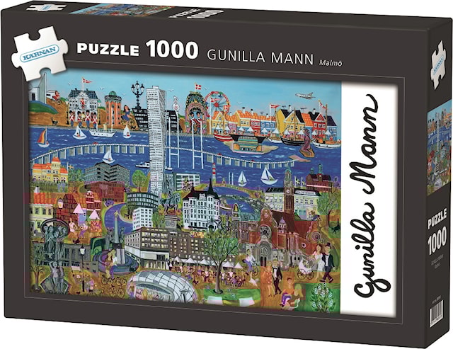 Gunilla Mann Malmö Palapeli 1000 palaa Kärnan
