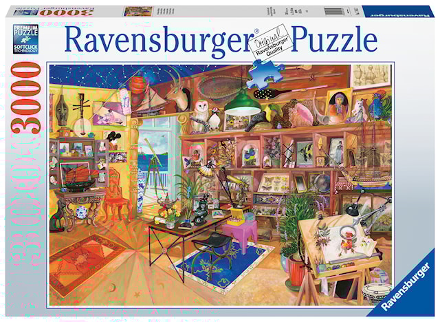 Tuotekuva 1 - The Curious Collection Palapeli 3000 palaa Ravensburger