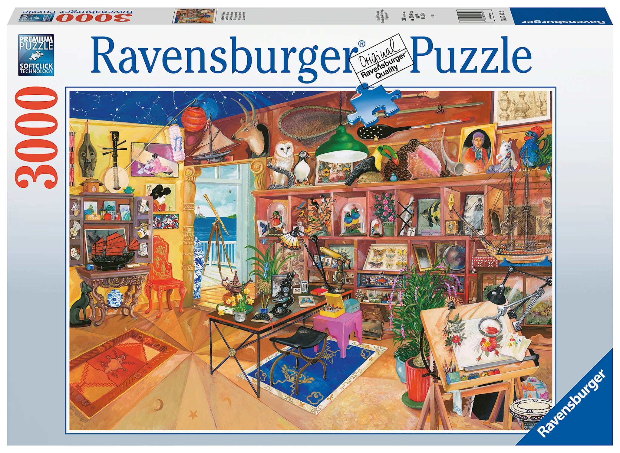 Produktbilde for The Curious Collection Puslespill 3000 brikker Ravensburger
