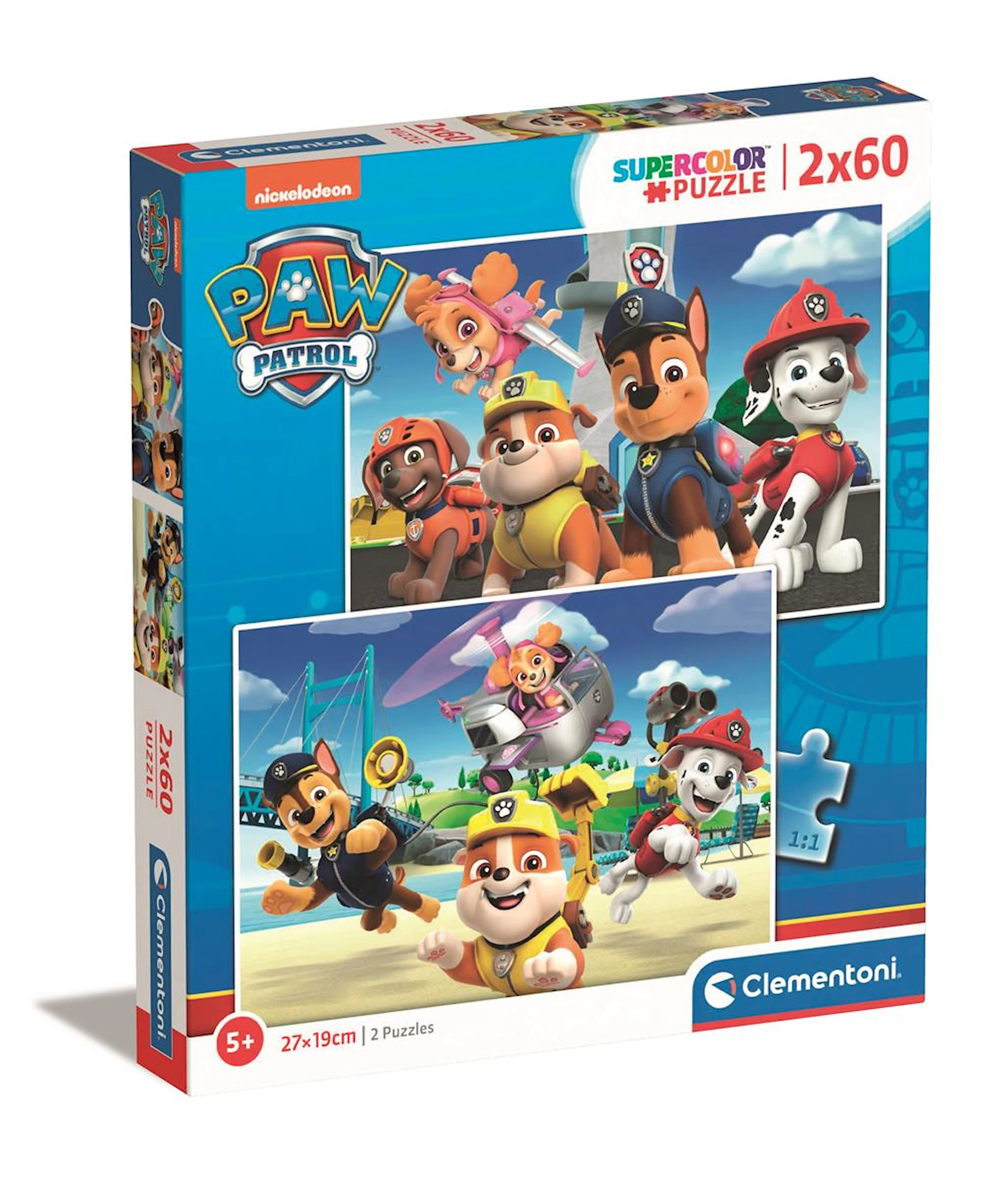 Tuotekuva ille Palapelit Paw Patrol 2x60 palaa, Clementoni