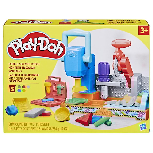 Produktbild 1 för Play-Doh Playset Stamp`n Tool Bench