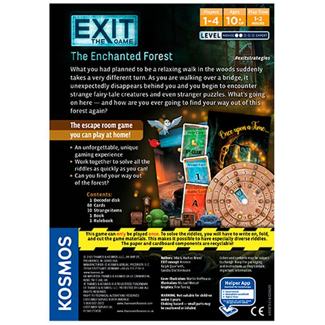 Produktbilde 2 for Samarbeidsspill EXIT 10: The Enchanted Forest (EN)
