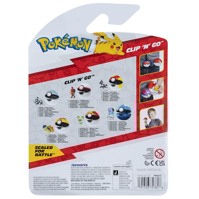 Tuotekuva 6 - Clip N Go Sprigatito ja Repeat Ball Pokémon