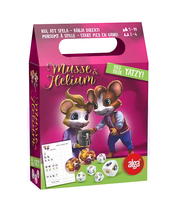 Produktbilde 5 for Musse & Helium Yatzy (SE/NO)