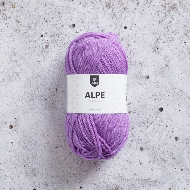 Alpe ullgarn 50 gr Magic Mauve 05 Järbo