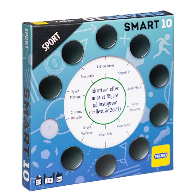 Produktbilde 3 for SMART10 Frågekort Sport (SE)
