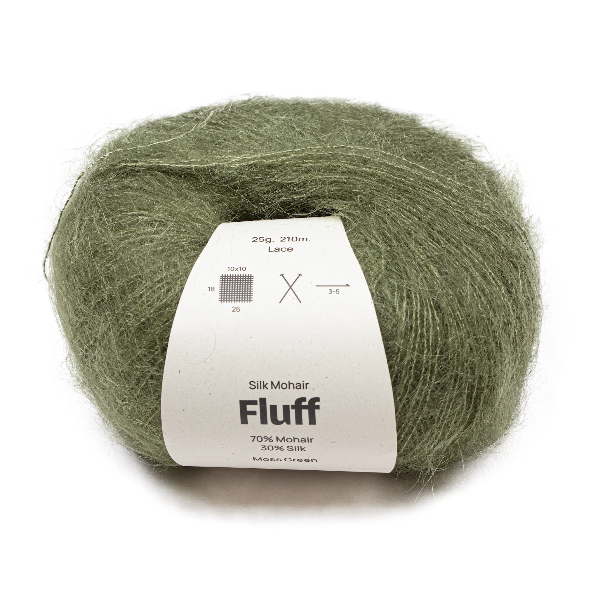 Produktbild för Silk Mohair Fluff 25 gr Adlibris