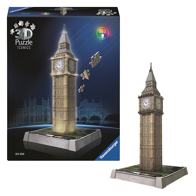 Tuotekuva 2 - Iconics Big Ben with Light 216p Ravensburger