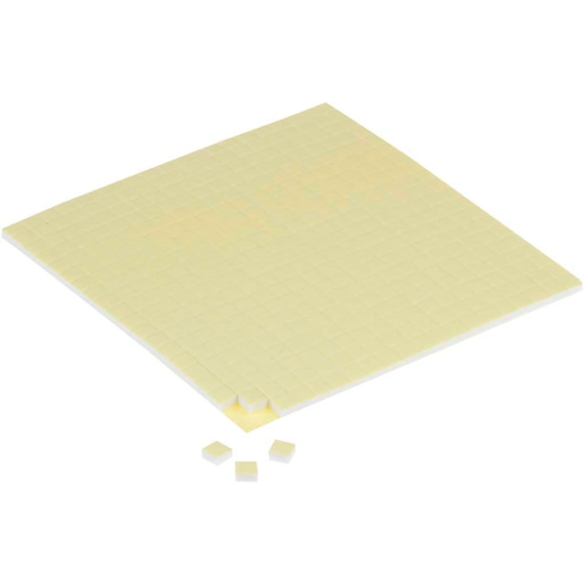 Produktbild 1 för Fästkuddar Dubbelhäftande 3D 5x5x3 mm 10 Ark