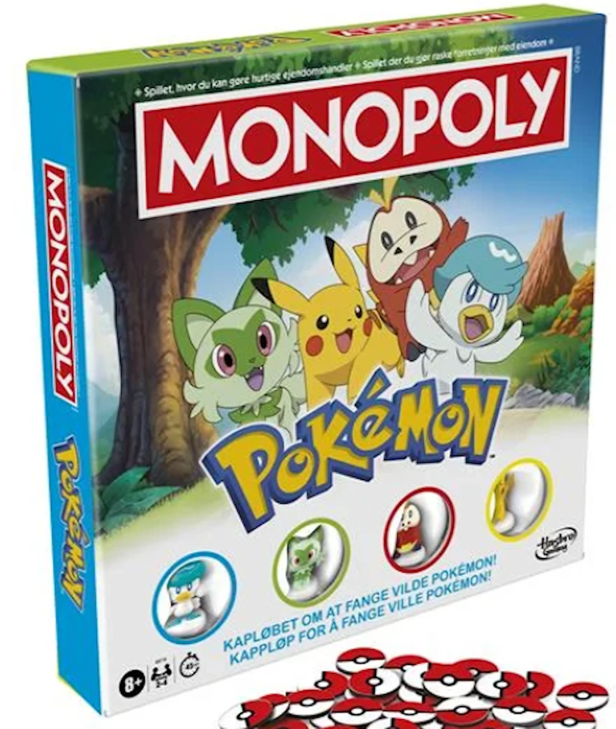 Produktbilde for Monopoly Pokémon (NO/DK)